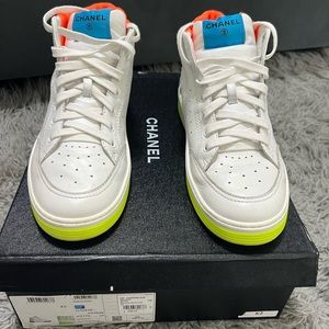 Multicolor Chanel Men Sneakers